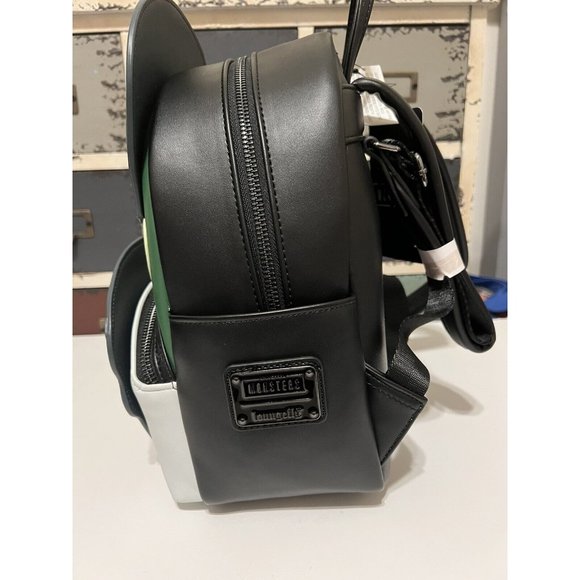 Universal Monsters Frankie and Bride Cosplay Mini Loungefly Backpack NWT - Picture 2 of 4